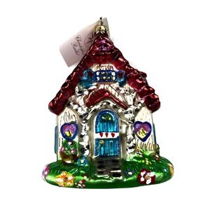 Radko Christmas Tree Ornament Cottage